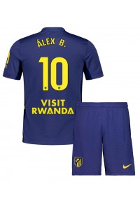 Atletico Madrid Alex Baena #10 Babytruitje Uit tenue Kind 2025-26 Korte Mouw (+ Korte broeken)